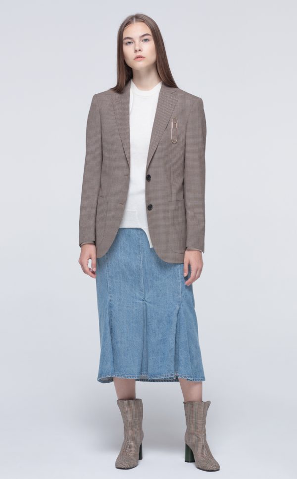 Denim fishtail skirt - I M M I